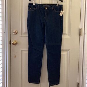 Michael Kors Women's Straight Leg Jeans/Size 10/Back Pocket Beaded Detail/NWT!